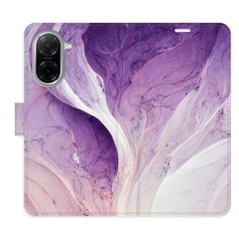 iSaprio Flip pouzdro Purple Paint pro Xiaomi Redmi A5