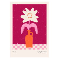 Ilustrace Spring Flower #01, NKTN, 30 × 40 cm