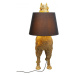 KARE Design Stojací lampa Alpaca zlatá 108cm