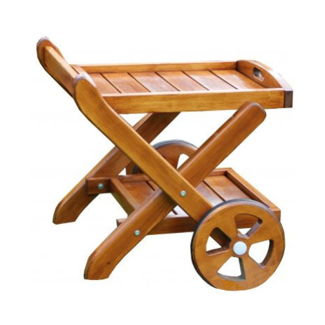 Zahradní dřevěný servírovací vozík FOR LIVING