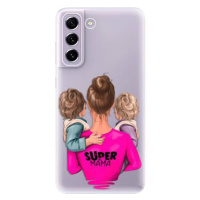 iSaprio Super Mama - Two Boys pro Samsung Galaxy S21 FE 5G