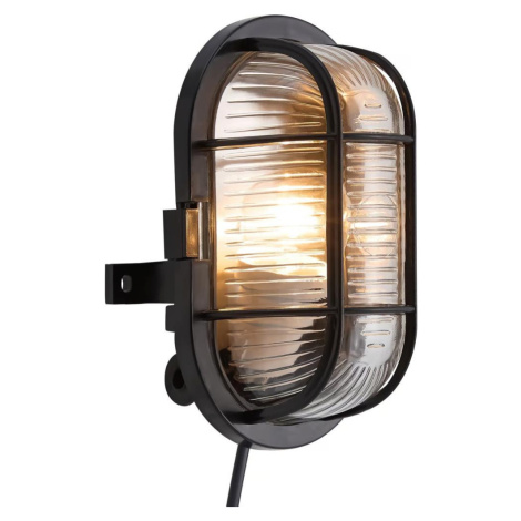 Nordlux - Venkovní nástěnné svítidlo SKOTLAMPE 1xE27/60W/230V IP44 černá 17051003