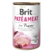 Brit Paté & Meat 12 x 400 g – výhodné balení - Puppy