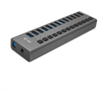 i-tec USB 3.0 nabíjecí HUB 13port + Power Adapter 60 W