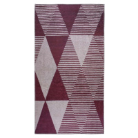 Vínový pratelný koberec 50x80 cm – Vitaus