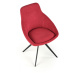 HALMAR Designová židle Leny červená