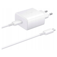 Originální Rychlá nabíječka Samsung Usb-c 2xUSB-C kabel