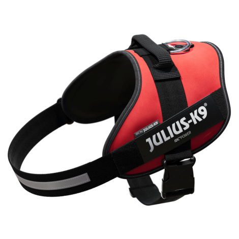 JULIUS-K9 IDC® Power postroj – červený - velikost 2XL: obvod hrudníku 82 - 115 cm