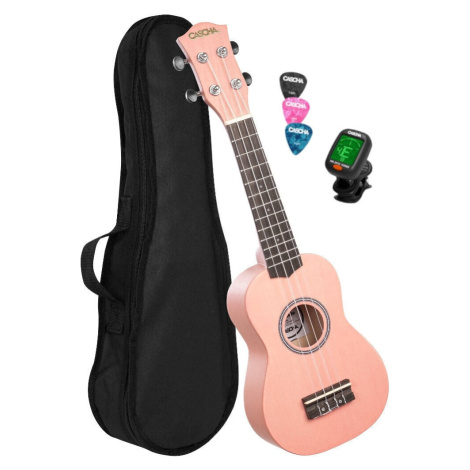 Cascha HH 3976 EN Pink Sopránové ukulele