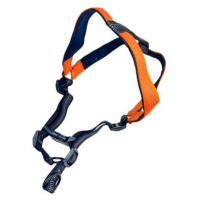 ANNAM Reflexní postroj pro psy, obvod 60-80 cm, oranžový