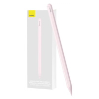 Stylus Wireless charging stylus for phone / tablet Baseus Smooth Writing, pink (6932172624576)