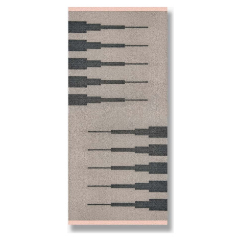 Béžový pratelný koberec 70x150 cm Marker – Mette Ditmer Denmark