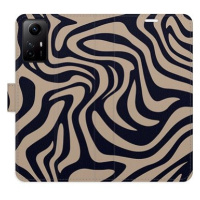 iSaprio Flip pouzdro Zebra Black 02 pro Xiaomi Redmi Note 12S