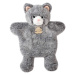 Plyšová kočička na loutkové divadlo Cat Puppet Sweety Mousse Histoire d’ Ours šedá 25 cm od 0 mě