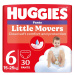 Huggies Little Movers Pants 6 15-25 kg jednorázové plenkové kalhotky 30 ks