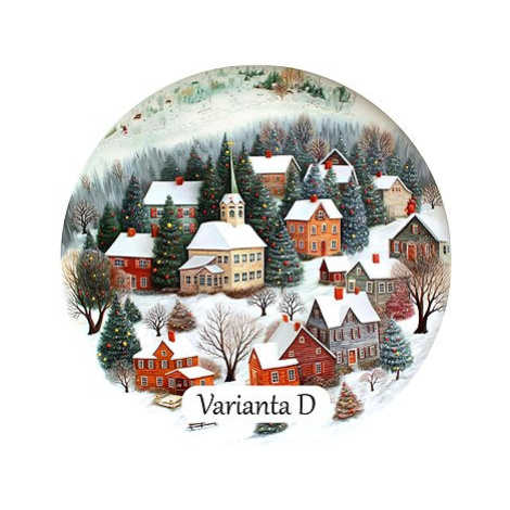 Coolkousky Vánoční puzzle Zasněžené domečky