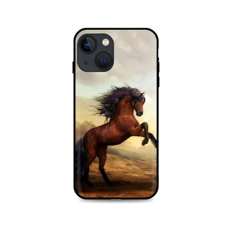 TopQ iPhone 13 mini silikon Brown Horse 65503