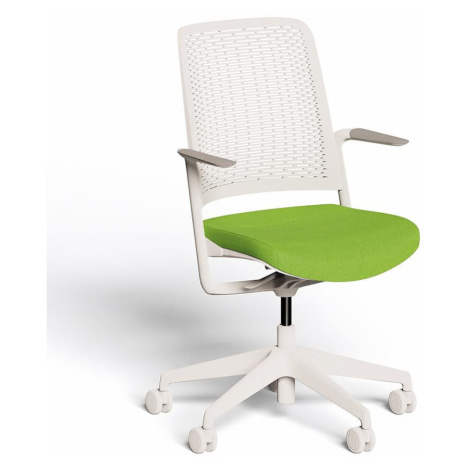Otáčecí židle WITHME GRAY CSE16 zelená BAUMAX