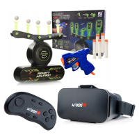 Brýle Vr 360 Stupňů+gamepad+elektronická Střelnice Airball Terč