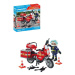 Playmobil 71466 hasičská motorka na místě nehody