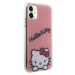 Hello Kitty IML Daydreaming Logo Kryt iPhone 11 růžový