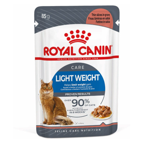 ROYAL CANIN ULTRA LIGHT v omáčce pro kočky se sklonem k nadváze 48 × 85 g