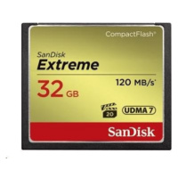 SanDisk Compact Flash 32GB Extreme (R:120/W:85 MB/s) UDMA7