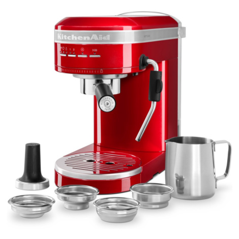 Pákový kávovar KitchenAid Artisan 5KES6503 - červená metalíza