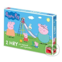 Prasátko Peppa pojď si hrát a klouzačky - hra z kategorie Klasické hry