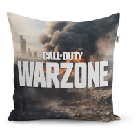 Sablio Polštář Call of Duty Warzone - město - 50x50 cm