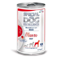 Monge SPECIAL DOG EXCELLENCE MAXI ADULT hovězí kousky 1.275g konzerva