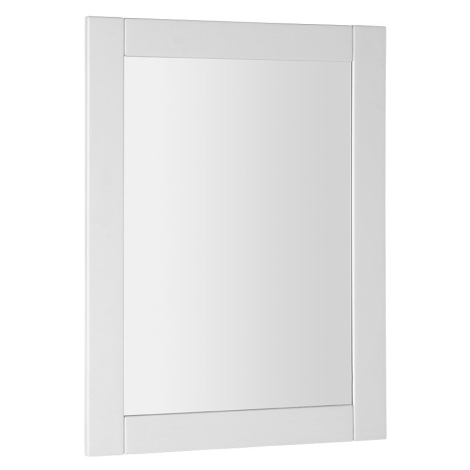 FAVOLO zrcadlo v rámu 60x80cm, bílá mat FV060 AQUALINE