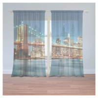 Záclony Rozsvícený most 2: 2ks 150x250cm