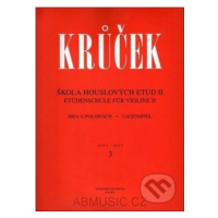 Škola houslových etud II (sešit 3, 4) - Václav Krůček - kniha z kategorie Noty