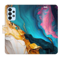 iSaprio Flip pouzdro Colourful Marble pro Samsung Galaxy A53 5G