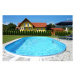 Planet Pool bazén Exklusiv WHITE/Blue – samotný bazén 525 x 320 x 150 cm