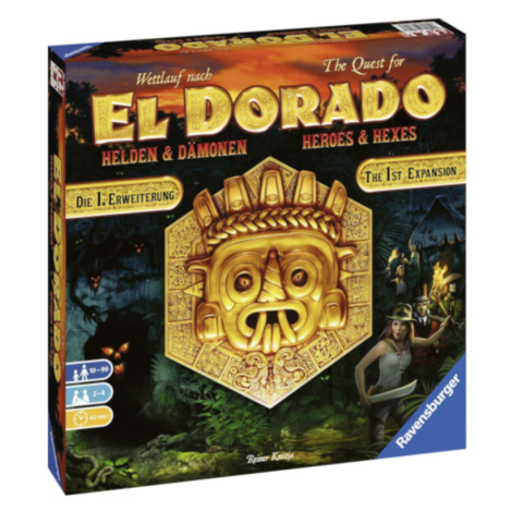 Ravensburger The Quest for El Dorado: Heroes and Hexes EN/DE