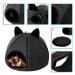 Reedog Kitty Head Black Iglu pro kočky - S