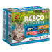 Kapsičky RASCO Premium Cat Pouch Sterilized - 3x salmon, 3x cod, 3x duck, 3x turkey 1020 g