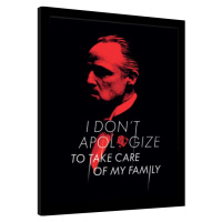 Obraz na zeď - The Godfather - Don‘t Apologize, 34.3 × 44.5 cm