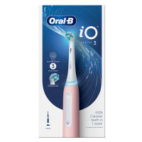 Oral-B iO 3 Pink, Elektrický Zubní Kartáček, Design Braun