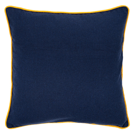Trade Concept Povlak na polštářek Heda tm. modrá / žlutá, 40 x 40 cm