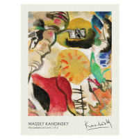 Obrazová reprodukce The Garden of Love (1912), Wassily Kandinsky, 30 × 40 cm