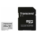 TRANSCEND MicroSDXC karta 256GB 300S, UHS-I U3 V30 + adaptér