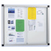 eurokraft pro Informační skříňka, posuvné dveře, 8 (2 x 4) listů DIN A4, kovová zadní stěna