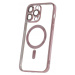 Forever Silikonové TPU pouzdro Mag Color Chrome pro iPhone 15 Pro růžovo zlaté (TPUAPIP15PMCCTFO