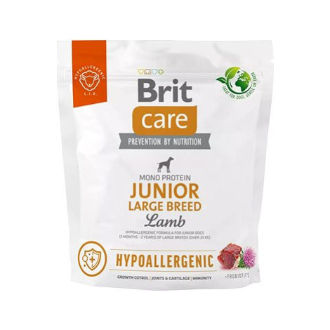 Brit Care Dog Hypoallergenic s jehněčím Junior Large Breed 1 kg