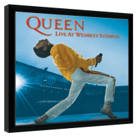 Obraz na zeď - Queen - Live At Wembley, 31.5x31.5 cm