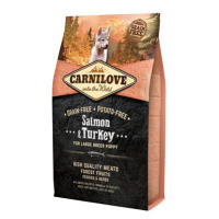 Carnilove Salmon & Turkey for Large Breed Puppy 4 kg
