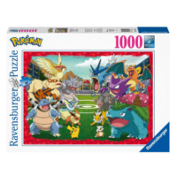 Puzzle Pokémon - Poměr síly, 1000 dílků